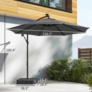 Outdoor Umbrella,Cantilever Patio Umbrella
